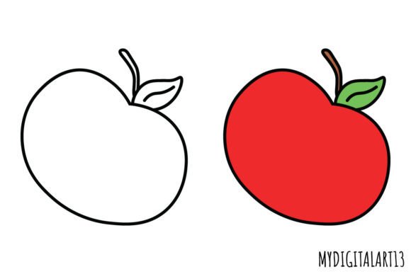 Apple Clipart & Back to School Clipart: High-Quality PNG Resources for Creative Projects