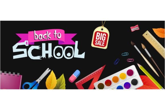 Back to School Lettering and Big Sale Tag: Smart Design Choices for Real Results
