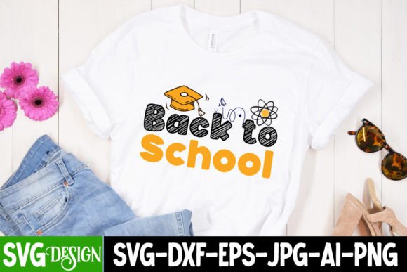 Back to School SVG Cut File & School SVG Designs