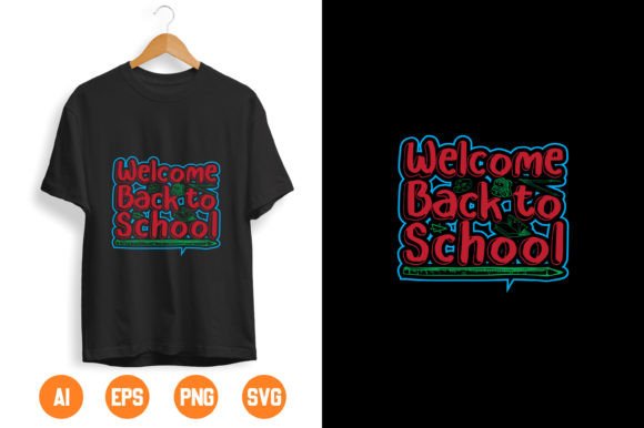 Back to School T Shirt Design-01: Your All-in-One Creative Resource for Real-Life Back-to-School Moments