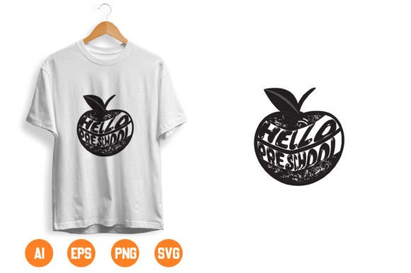 Back to School T Shirt Design-16: A Versatile, Preschool-Ready Digital Asset for Modern Creators
