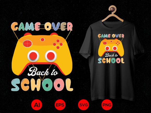 Back to School T-shirt Design 59: A Versatile Vector Asset for Educators, Makers, and Small Businesses