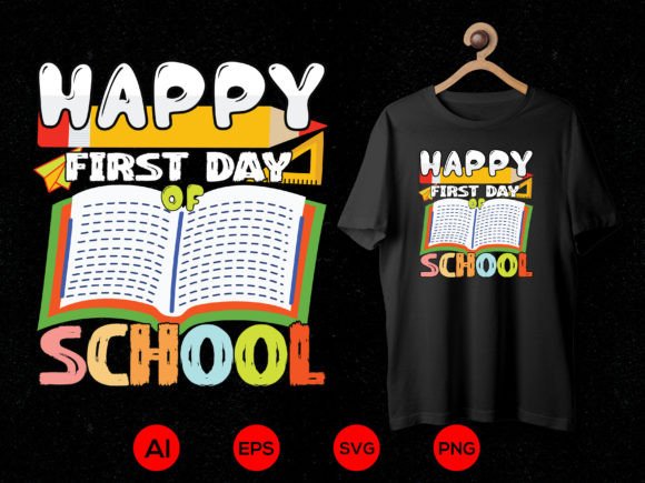 Back to School T-shirt Design 71: A Versatile, Print-Ready Asset for Educators, Parents, and Small Businesses