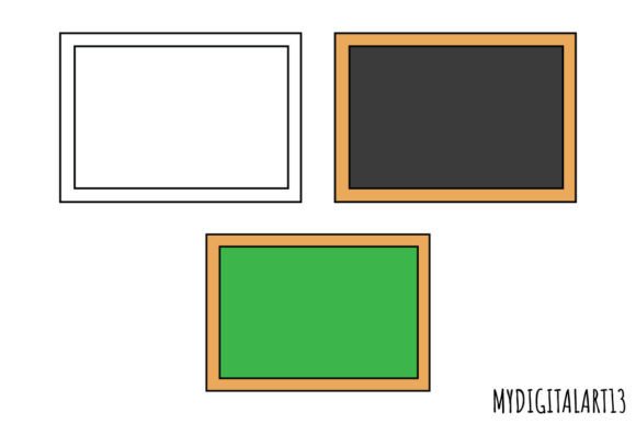Board Clipart & Back to School Clipart: Versatile, High-Resolution Assets for Creative Projects