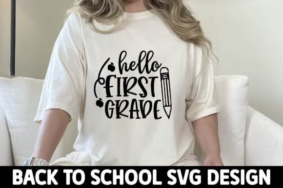 Hello First SVG & Back to School SVG: Creative Flexibility for Modern Makers